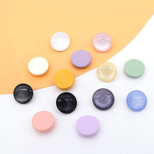 <span class=keywords><strong>Bouton</strong></span> de chemise en résine personnalisé de 11,5 mm avec effet de perle fantaisie, couleur personnalisée pour les vêtements - Product Image 1