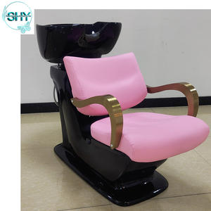 Lit de shampoing bon marché en gros chaise de salon de coiffure bols de shampoing évier et chaises - Product Image 4