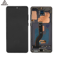 Écran OLED de Téléphone Mobile pour Samsung S20 S21 S22 S23 Ultra Cadre Écran LCD Note 8 9 10 Plus, Remplacement d'Écran AMOLED Garantie 1 An