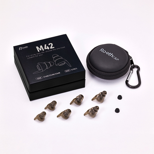 Factory Sell Skin-friendly TPE Earplug High Fidelity Earplugs for Musicians High DB Noise Reduction Earplugs for Sleep
