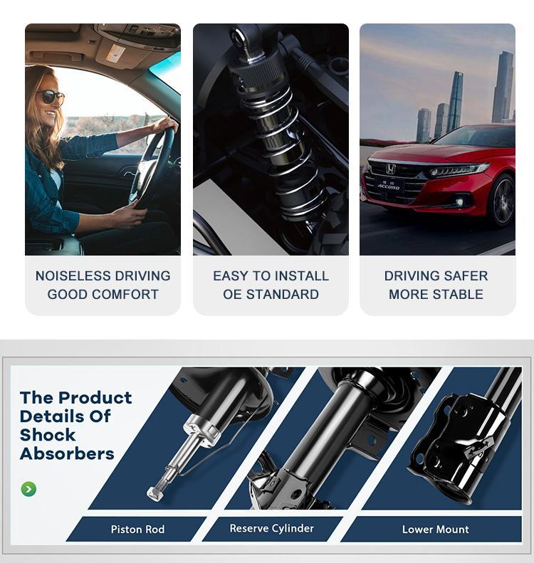 KAZOKU High Quality Front Suspension Shock Absorber 339074 for