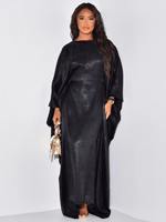 Abaya de Banquet de Luxe Élégant, Modeste, Gracieuse, Robe de Dubaï Saoudienne au Design Personnalisé pour Femmes Vêtements Musulmans Traditionnels