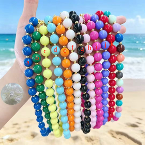 Colliers en perles acryliques style bohème, faible quantité minimum de commande, pour femmes, plage, été. - Product Image 2