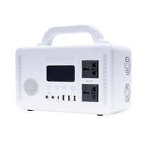 Nouvelle vente chaude, station d'alimentation portable 300w, générateur solaire, camping en plein air, alimentation de secours d'urgence avec AC / DC / USB