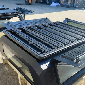 Couverture de benne rétractable universelle en alliage d'aluminium personnalisable, porte-bagages de toit pour camionnette, SUV, capacité de charge supérieure à 100 kg - Product Image 2