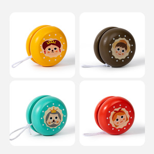 Jouets créatifs pour enfants cadeaux dessin animé en bois éducatif bonne qualité Yoyo en bois pour enfants en boucle Yoyo retour automatique facile - Product Image 5