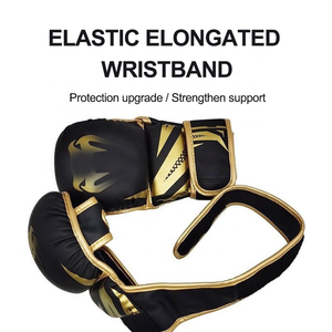 Gants <span class=keywords><strong>de</strong></span> <span class=keywords><strong>boxe</strong></span> en polyuréthane demi-doigts style pain pour hommes, femmes, adultes et enfants ; Gants <span class=keywords><strong>de</strong></span> combat pour le kickboxing et le Sanda - Product Image 5