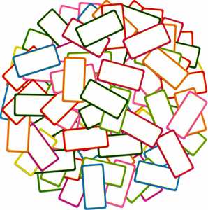 Étiquettes magnétiques effaçables à sec, plaques nominatives, autocollants magnétiques, feuilles magnétiques inscriptibles, aimants vierges à écrire sur - Product Image 1