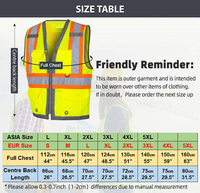 Gilet di Sicurezza Regolabile di Alta Qualità, Materiale Riflettente ad Alta Visibilità, Design Innovativo, Fornitura ODM