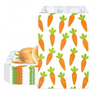 Sacs cadeaux en papier à fond pointu avec motifs de cœurs assortis, sacs pour cadeaux de fête, sacs pour anniversaire, baby shower, mariage, Noël - Product Image 2