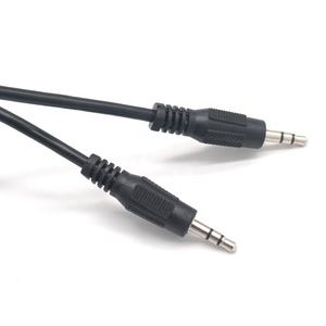 FABRICACIÓN Custom 3,5 MM Audio JACK Cable macho a macho 3 POLOS Audio AUX Cables Car Stereo 3,5mm Cable 2M para teléfono <span class=keywords><strong>MP3</strong></span> MP4 - Product Image 2