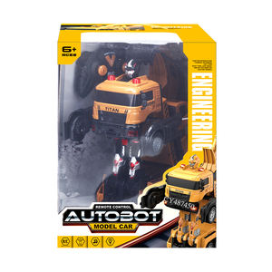 Voiture télécommandée transformable en excavatrice <span class=keywords><strong>robot</strong></span>, jouet de véhicule d'ingénierie, <span class=keywords><strong>camion</strong></span> - Product Image 6