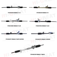 Crémaillère et pignon de direction assistée 7701462387 pour boîtier de direction RENAULT Trafic