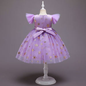 <span class=keywords><strong>Robe</strong></span> de Soirée Noël Rouge Style Western <span class=keywords><strong>pour</strong></span> Filles, <span class=keywords><strong>Robe</strong></span> Moelleuse Flocon de Neige <span class=keywords><strong>pour</strong></span> Petites Filles, <span class=keywords><strong>Robe</strong></span> d'Anniversaire <span class=keywords><strong>pour</strong></span> 2-10 Ans - Product Image 4