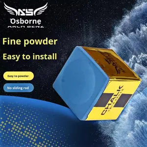 Polvo de Chocolate Fino Profesional Gold Magic Block Blue, No se Desprende Fácilmente, para Snooker Black Eight, a Base de Aceite, en Bolsa, CN None - Product Image 1