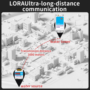 Tháp nước điện tử mức chất lỏng điều khiển từ xa không dây hoàn toàn tự động điều khiển từ xa bơm nước công tắc cảm ứng - Product Image 3