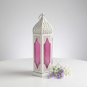 Lanterne à bougie chauffe-plat marocaine faite à la main, taille personnalisée par les fabricants, pour la décoration de la maison - Product Image 1