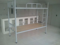 Vente en gros de lits superposés à étages en métal et en fer Lits de dortoir d'école pour adultes et enfants à domicile pour chambre à coucher et appartement