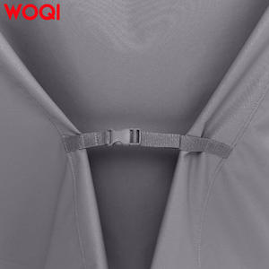 Housse de barbecue d'extérieur Woqi, taille universelle XL, imperméable, résistante aux UV, coupe-vent, tissu Oxford noir - Product Image 3