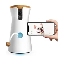 Alexa kompatible Hunde kamera Treat Tossing Full HD Wifi Drahtlose Haustier kamera für Hunde