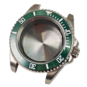 Boîtier de montre en acier inoxydable de 40 mm résistant à l'eau avec verre saphir et lunette en céramique pour mouvements NH35 NH36 - Product Image 1