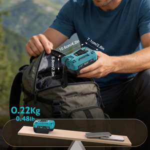 แหล่งจ่ายไฟ140W USB-C PD สำหรับ <span class=keywords><strong>Makita</strong></span> อะแดปเ<span class=keywords><strong>ต</strong></span>อร์<span class=keywords><strong>แบ</strong></span><span class=keywords><strong>ต</strong></span>เตอรี่18V ที่ชาร์จเร็ว<span class=keywords><strong>แบ</strong></span>บพกพา - Product Image 2
