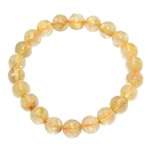 Cuentas de Cuarzo Rutilado Natural Dorado de China al Mejor Precio de Fábrica, 3-30 mm, Certificado por Terceros - Product Image 1