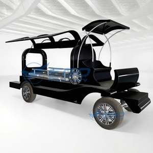 รถศพสีดำคุณภาพสูงแบบยุโรปสั่งทำพิเศษจากโรงงานพร้อมค่ามัดจำ - Product Image 2
