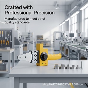 Plastic Welder Hot Melt Machine 1500W 220V Manual Temperature Control For Water Pipe Welding Polypropylene - Product Image 5