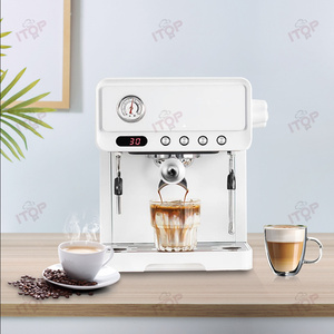 Bán Buôn Giá Rẻ Tùy Chỉnh Nhà Nhỏ Sử Dụng Sữa Bọt Hơi Nước <span class=keywords><strong>Moka</strong></span> Macchiato Máy Pha Cà Phê Cà Phê - Product Image 6