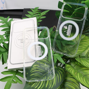 <span class=keywords><strong>Coque</strong></span> Transparente Magnétique <span class=keywords><strong>avec</strong></span> Chargement Sans Fil pour iPhone 17 Pro Max, Étui de Téléphone en Acrylique Transparent pour iPhone 17 Air - Product Image 2