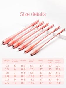 Ji Sakura rose petite <span class=keywords><strong>canne</strong></span> à pêche en carbone Vintage poignée en EVA souple poche Portable section courte <span class=keywords><strong>canne</strong></span> à main pour la pêche aux crevettes Stream - Product Image 4