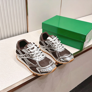 Scarpe di Lusso BV, Sneakers Casual da Allenamento per Uomo e Donna, Scarpe da Corsa in Pelle di Alta Qualità Bottegas Venetas Orbit - Product Image 4