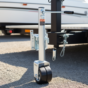 Support de remorque YEVOR, 35,3 pouces, capacité 1500 lb, avec roues en PP, pour remorques de bateaux, camping-cars, chevaux, utilitaires et yachts - Product Image 2