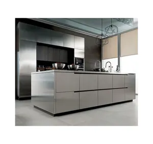 不锈钢厨柜标准户外套装铝制小型防水304 316户外不锈钢厨柜