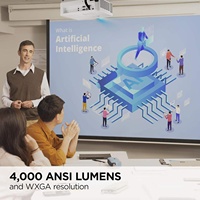 Projecteur à courte focale ViewSonic SP7 4000 lumens, vidéo 1080P max, projecteur intelligent avec contraste élevé, Blu-Ray 3D pour la maison