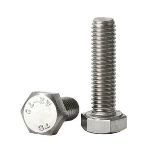Vis à tête hexagonale métrique en acier inoxydable M8 certifiée TUV Saitong Hardware pour solutions d'enclos métalliques - Product Image 1