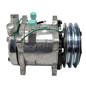 Compresor de Aire Acondicionado SD5H11 para Vehículo Universal, 125 mm de Diámetro, Compresor de Aire Acondicionado para Automóvil CO507.24.A2.125, CO507.24. - Product Image 1