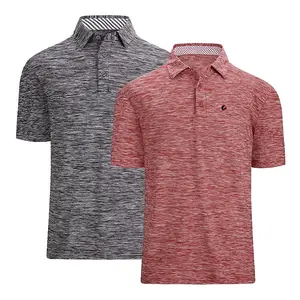 New Arrival Fashion Ice Mesh Nylon Spandex camo Tshirts Casual Quick Dry Golf Custom Logo Men's Polo T Shirts