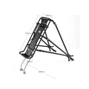 Portaequipajes de <span class=keywords><strong>Bicicleta</strong></span> de Aleación de Aluminio, Portaequipajes para <span class=keywords><strong>Bicicleta</strong></span> de Montaña, Compatible con <span class=keywords><strong>Frenos</strong></span> V-Brake / <span class=keywords><strong>Frenos</strong></span> de <span class=keywords><strong>Disco</strong></span> - Product Image 5