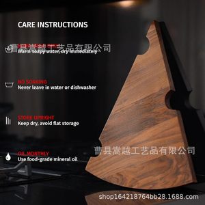 Over Wooden <b>Cheese</b> Board With <b>Knife</b> <b>Set</b> For Serving Snacks And Fruit Housewarming Gift - Product Image 5