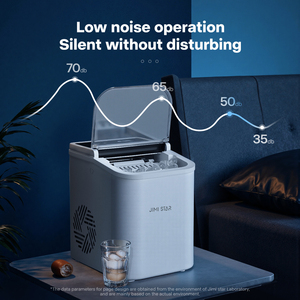 Factory Portable Automatic Mini <b>Ice</b> <b>Maker</b> Machine Home Use 12kg/day Capacity <b>Ice</b> Shape Bottled Water Input - Product Image 4