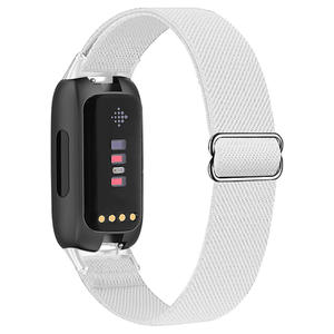 Banda de tela de nailon tejida elástica ajustable deportiva para correa <span class=keywords><strong>Fitbit</strong></span> Inspire 3 - Product Image 3