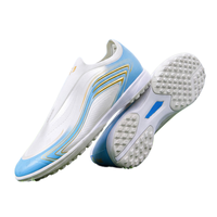Chaussures de football unisexes pour jeunes, coupe basse, légères, tige synthétique, crampons de football pour le printemps, entraînement sur terrain en herbe en plein air