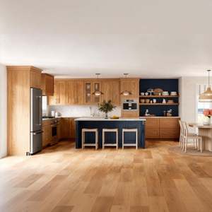 BALOM Armoires de cuisine en bois massif personnalisées, armoires de cuisine modulaires de luxe, prêtes à assembler pour les villas - Product Image 3