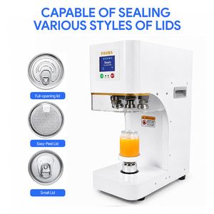 Intelligent Stainless Steel Can Sealing Machine Automatic Cup <b>Film</b> Sealer High-Frequency Sealing Equipment for Bottles Paper - Product Image 4