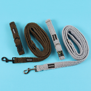 <span class=keywords><strong>Collar</strong></span> para Perro Sherpa, Ajustable, Acolchado, Color Sólido Personalizado, con Hebilla Metálica Dorada para Perros Pequeños - Product Image 3