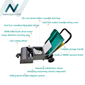 Machine automatique moderne HY450 de nettoyage d'étape d'<span class=keywords><strong>escalator</strong></span> Machine automatique de nettoyage de balayage et d'aspiration pour le métro de centre commercial de supermarché - Product Image 3