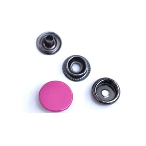 Sujetadores <span class=keywords><strong>de</strong></span> broches esmaltados <span class=keywords><strong>de</strong></span> buena calidad, abrigo <span class=keywords><strong>de</strong></span> mujer <span class=keywords><strong>de</strong></span> color metálico debajo del plumón, cuatro botones - Product Image 5