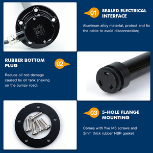 GLTV7 <span class=keywords><strong>Sensor</strong></span> <span class=keywords><strong>Level</strong></span> bahan bakar <span class=keywords><strong>diesel</strong></span> Digital kapasitif truk RS485 0-5v 700mm - Product Image 2